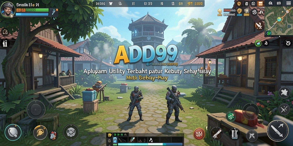 Tampilan antarmuka ADI99 yang sederhana dan fungsional.