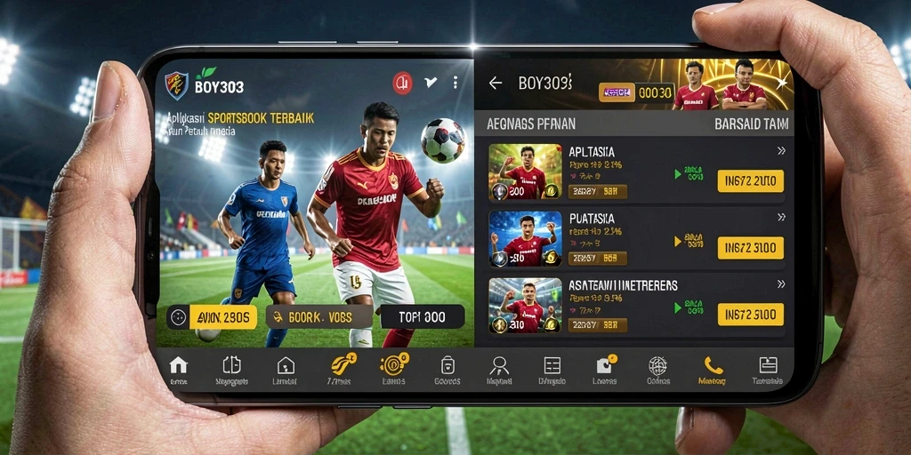 Screenshot BOY303 menunjukkan fitur taruhan olahraga yang menarik.