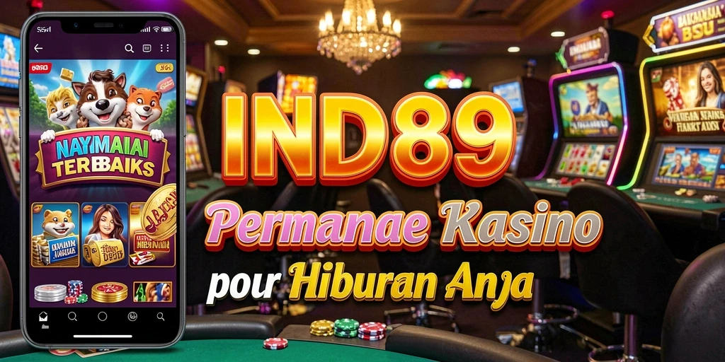 Tampilan gameplay Kasino yang menarik dan interaktif di IND89.
