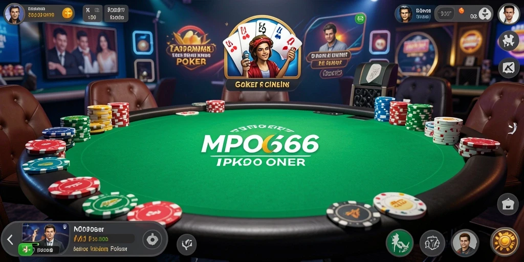 Gameplay seru di MPO666, menampilkan strategi poker yang menegangkan.
