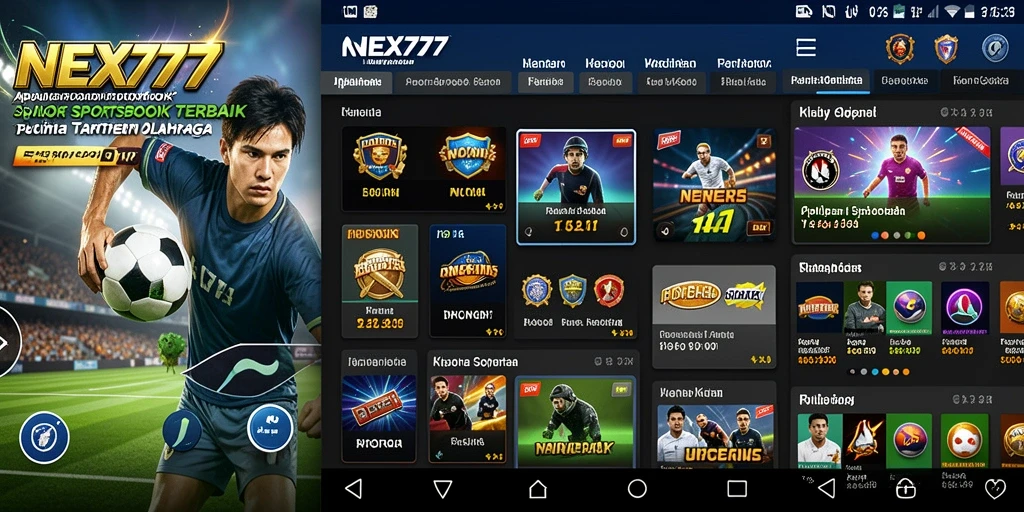 Tampilan gameplay yang menarik dan interaktif dari NEX777.