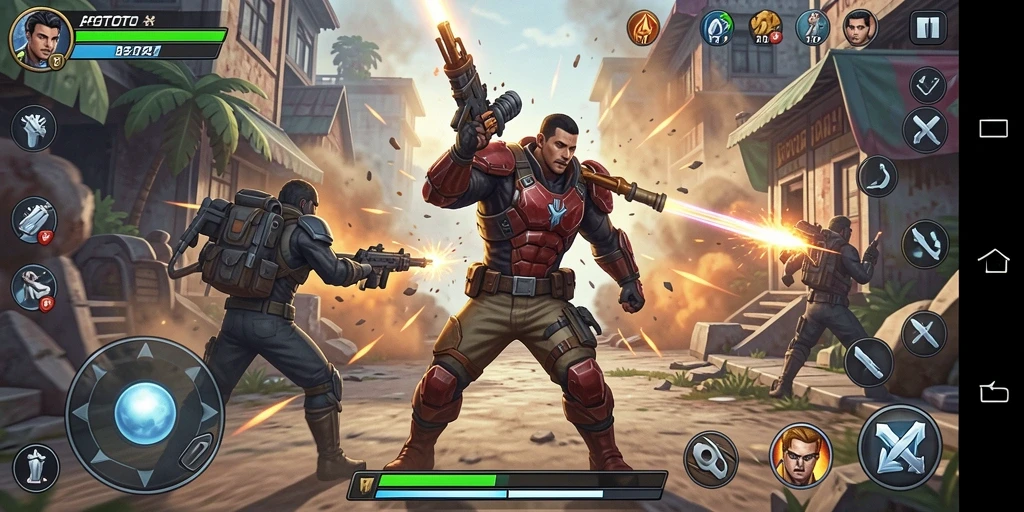 Tangkapan layar dari gameplay PGTOTO yang mendebarkan di arena pertarungan.