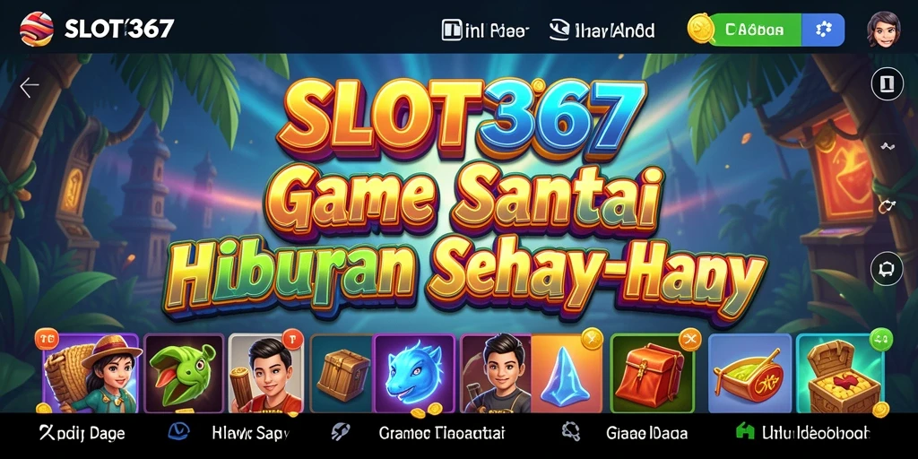 Tampilan gameplay menghibur dengan grafis warna-warni yang memikat.