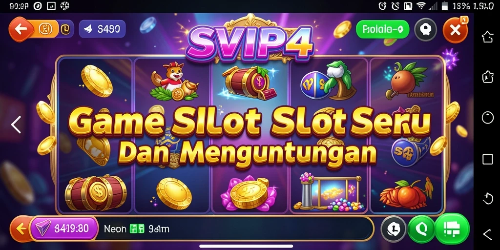 Screenshot menunjukkan pengalaman gameplay Slot yang menarik dan penuh warna.