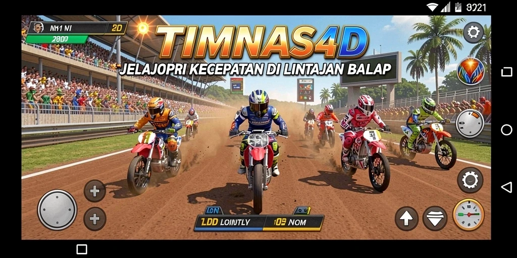 Tampilan utama gameplay TIMNAS4D yang mendebarkan dan penuh aksi.