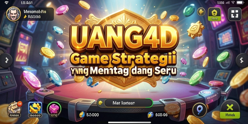 Tampilan gameplay menarik dari UANG4D yang penuh strategi.