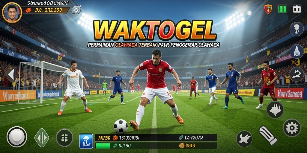 Tampilan gameplay yang seru dan kompetitif di WAKTOGEL.